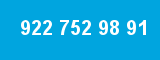 922 752 98 91